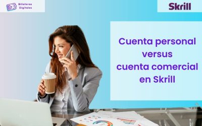 ¿Cuál es la diferencia entre una cuenta personal y una cuenta comercial en Skrill?